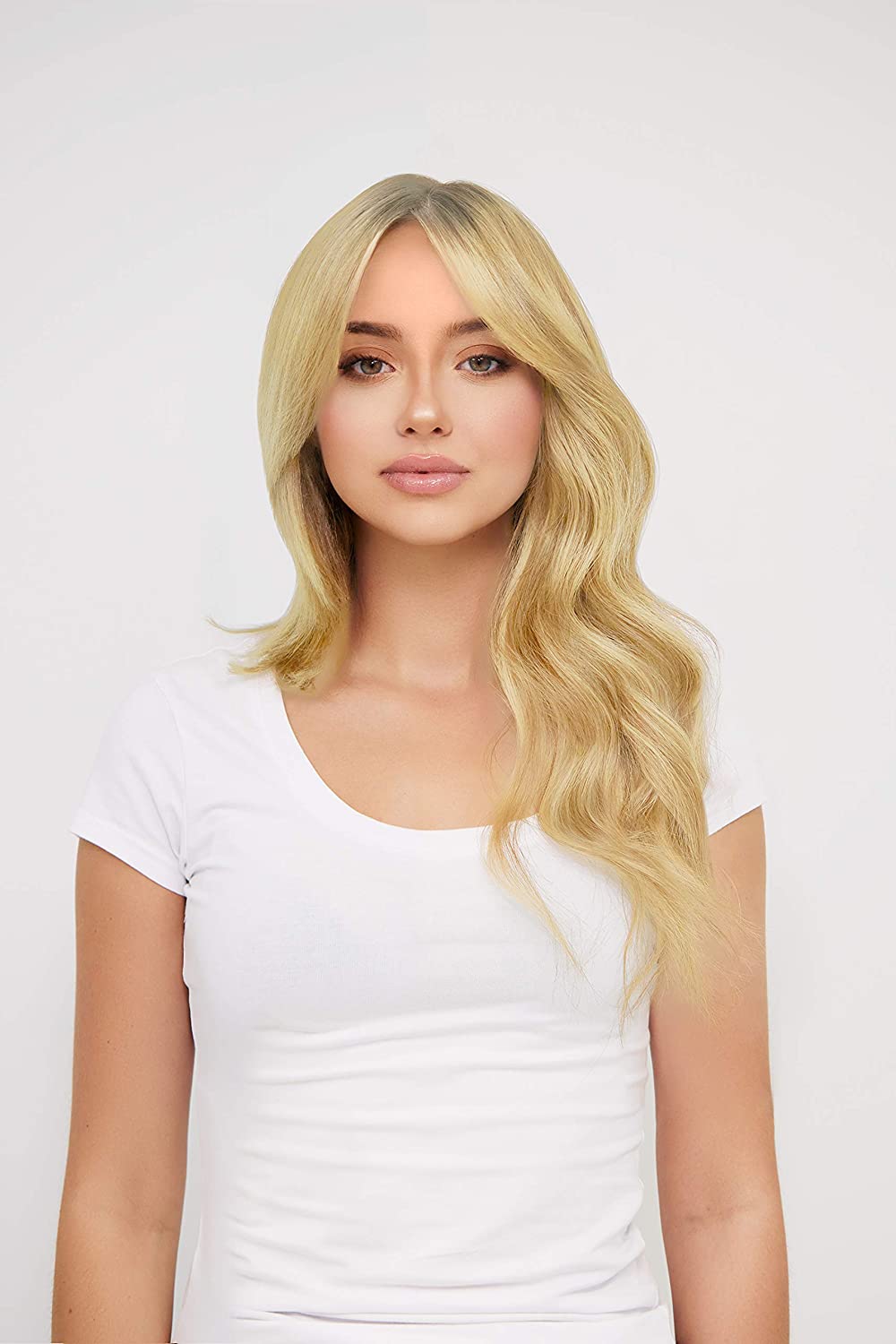 NINFAS GOLD LINE: #20 Lightest Neutral Blonde / Lightest Gold Blonde Remy Tape In